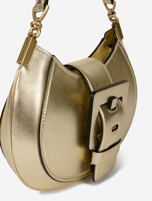 Sac "Kiss Me" en cuir or