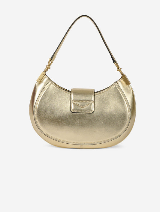 Sac "Kiss Me" en cuir or