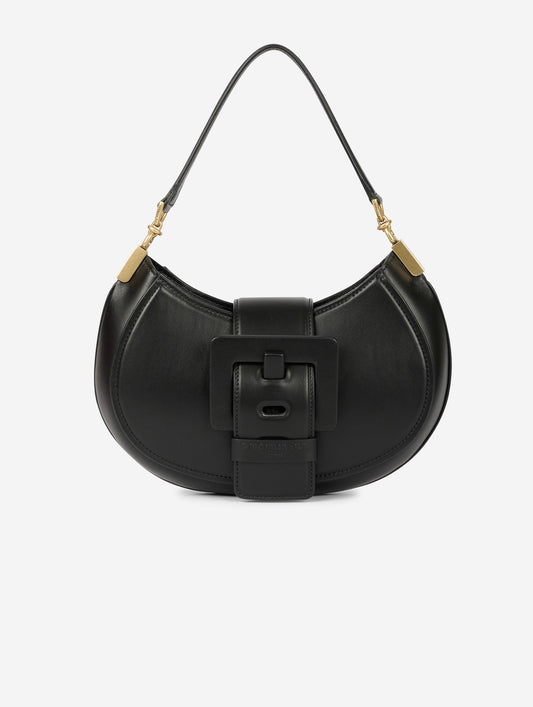 Sac "Kiss Me" en cuir noir