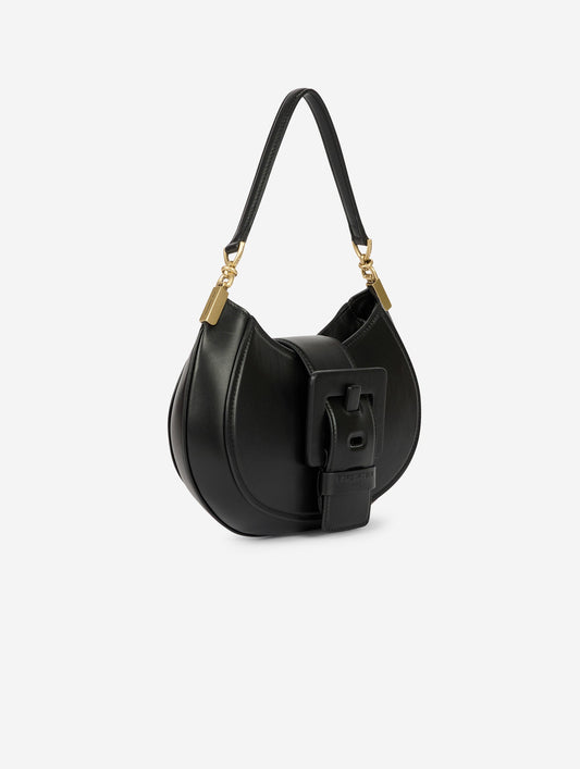 Sac "Kiss Me" en cuir noir