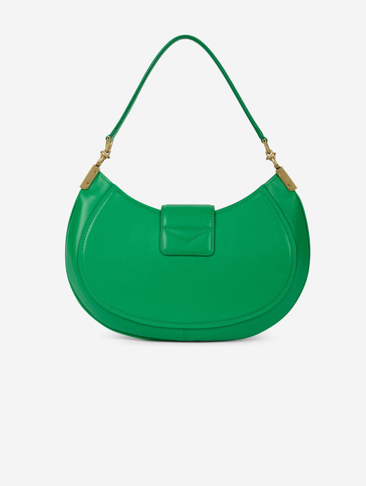 Sac "Kiss Me" en cuir vert