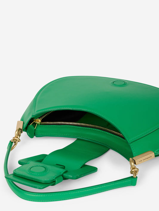 Sac "Kiss Me" en cuir vert
