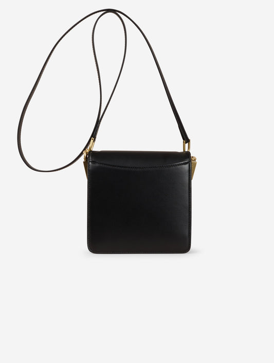 Sac "Love Me" en cuir noir