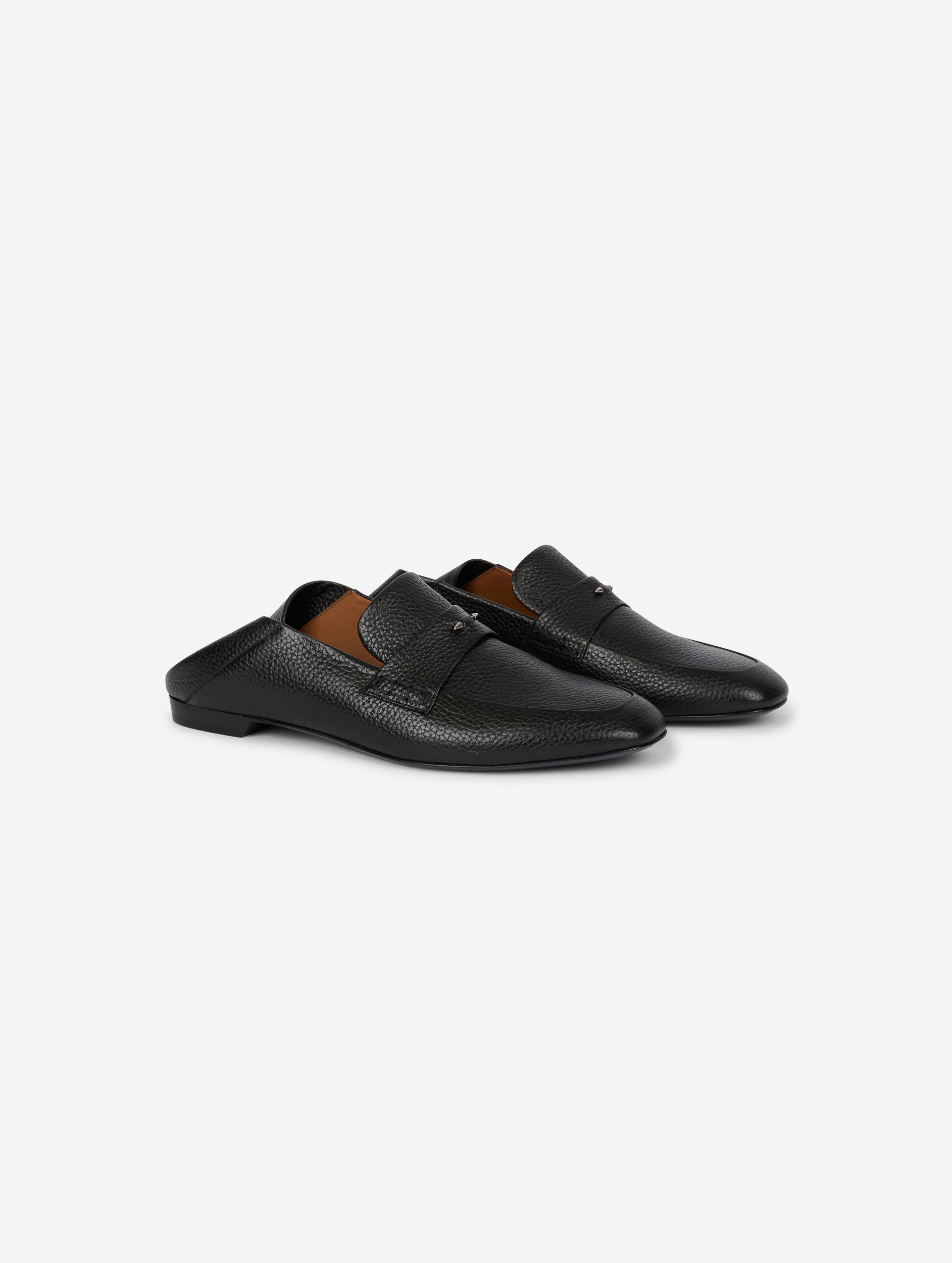 open back dress shoes Amazon.com | Santimon Mens Leather Mules Formal Dress Sandals -Slip On Loafers Open Back Clogs Oxfords Slippers Business Casual Fashion Summer Shoes for Men Black 5.5 US