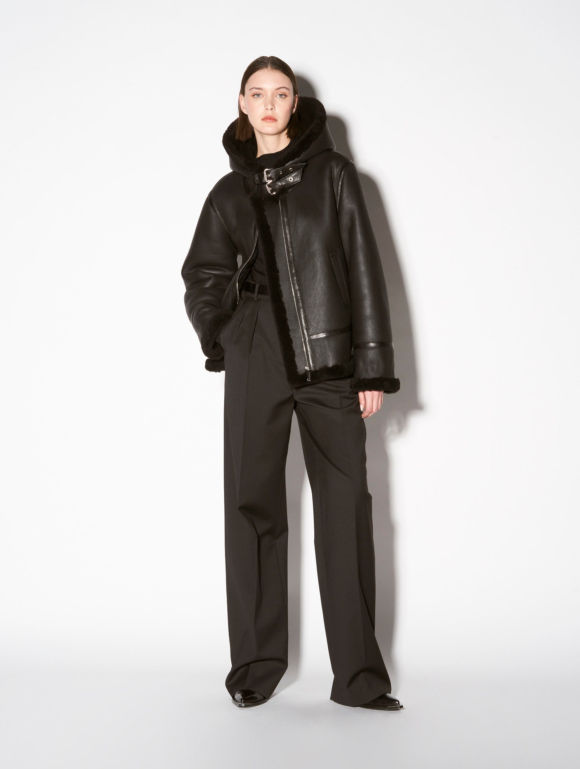 BARBARA BUI ジャケット Women Ready-to-wear | Grey whipcord suit jacket with zipped