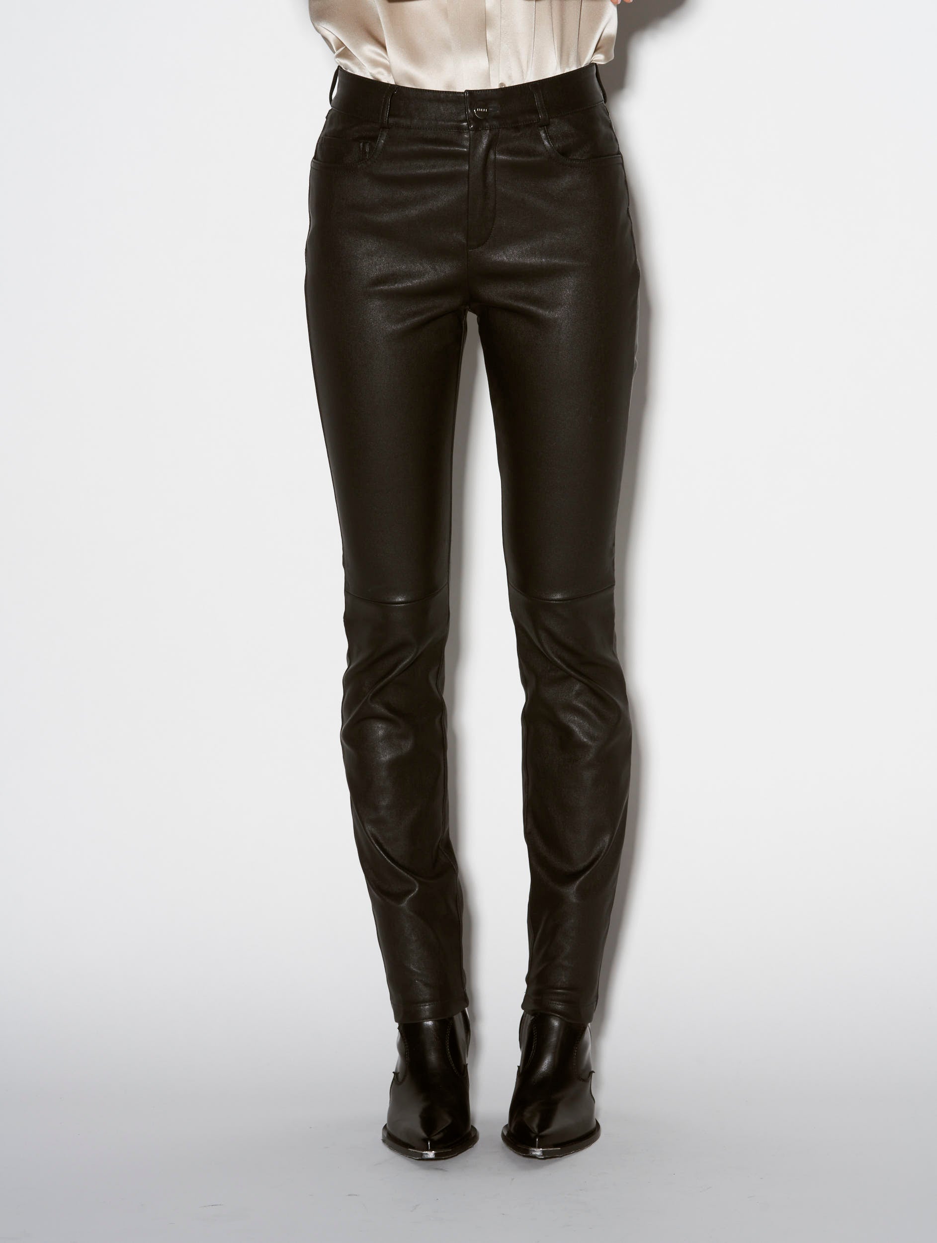 Barbara bui leather hot sale pants