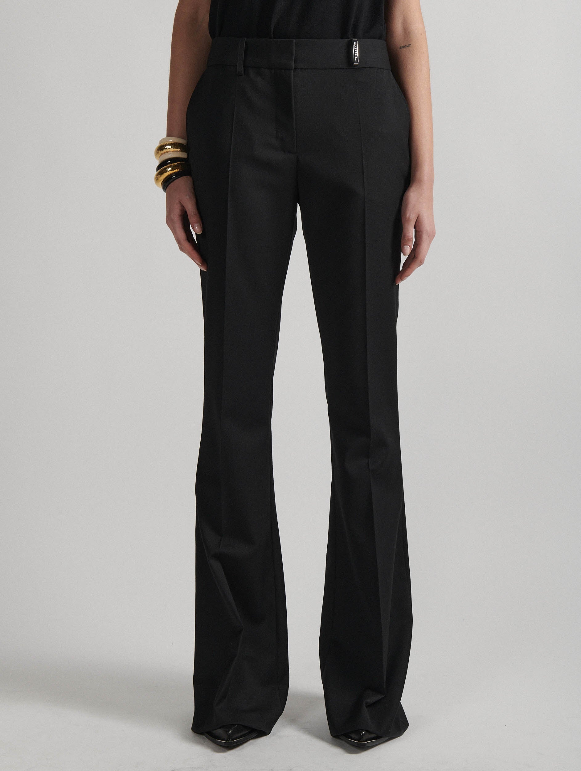 ATTACHMENT WOGABARDINE SARROUEL TROUSERS
