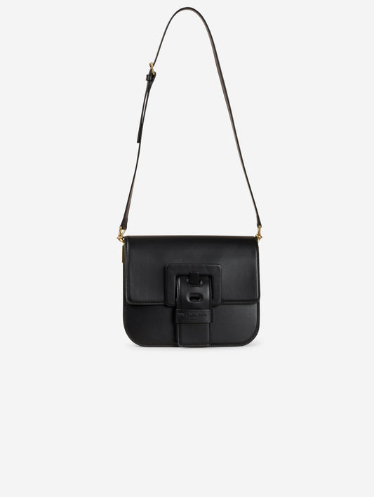 Sac "Touch Me" en cuir noir