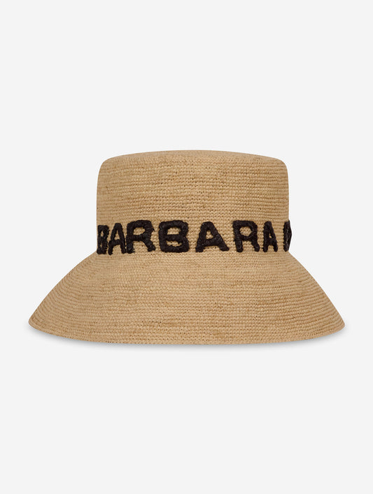 chapeau en raphia naturel