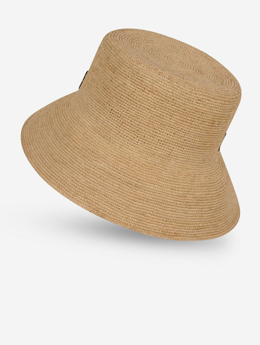 chapeau en raphia naturel