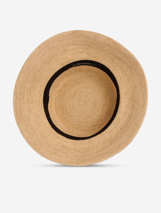 chapeau en raphia naturel