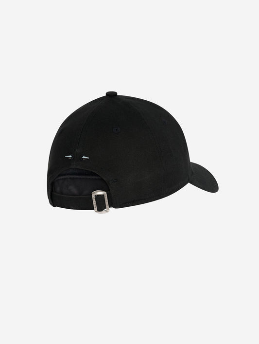 BB X New Era cap in black cotton canvas