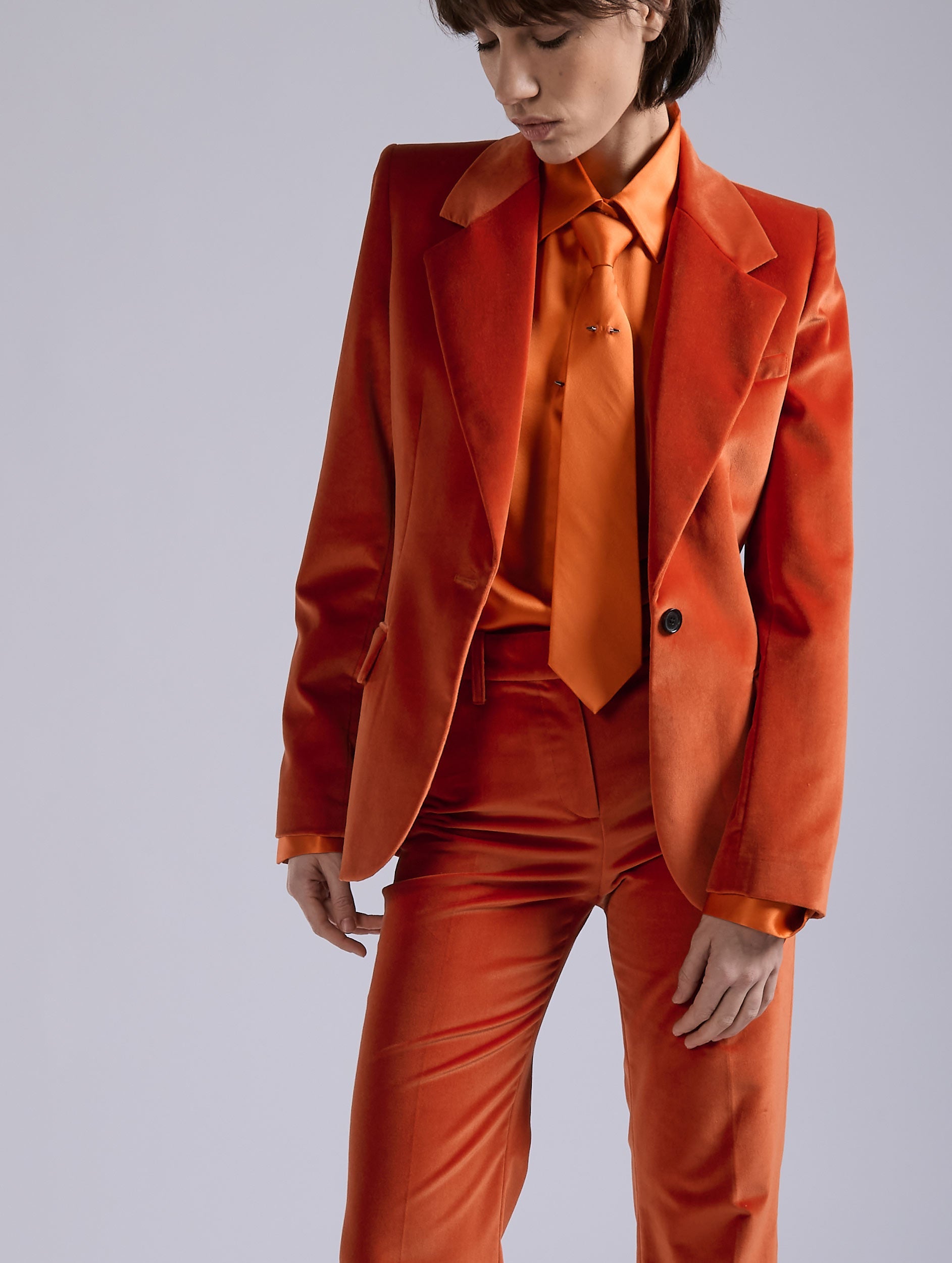 BUI de Barbara Bui バルバラビュイ ラムファー付き ジャケット Designer jackets collection for women | Barbara Bui Official