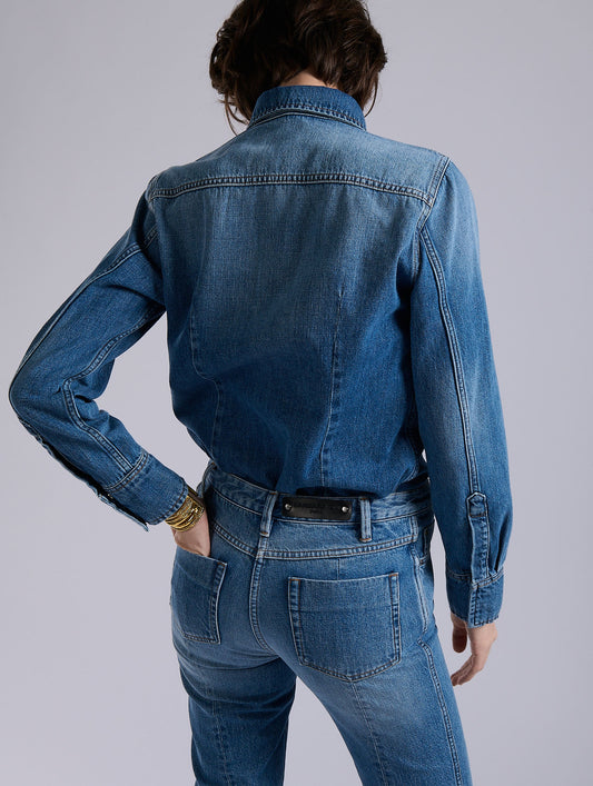 Chemise en denim