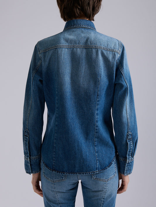 Chemise en denim