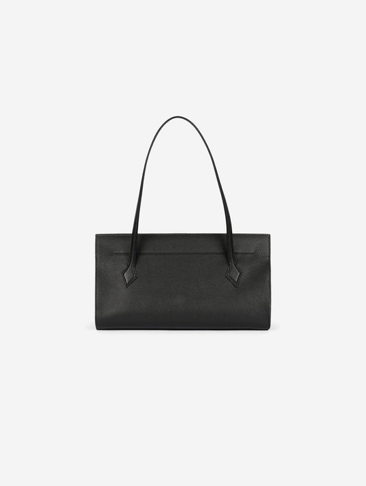 Sac "To B." en cuir noir