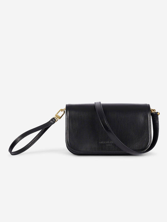 Small "Like Me" bag in black leather