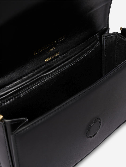 Small "Like Me" bag in black leather