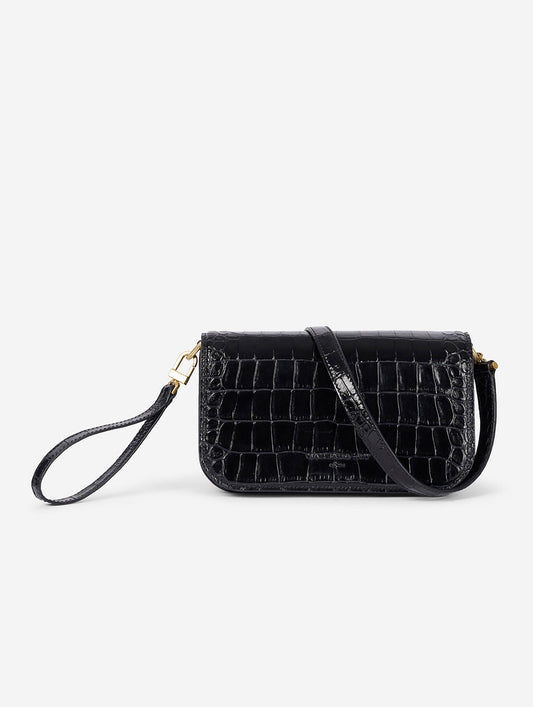 Petit sac "Like Me" gaufré noir