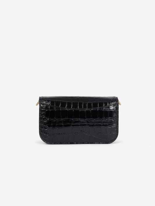 Petit sac "Like Me" gaufré noir