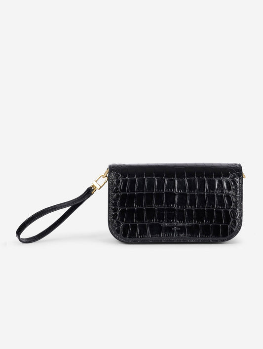 Petit sac "Like Me" gaufré noir