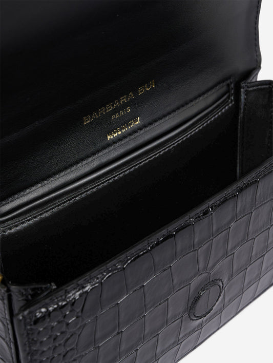 Petit sac "Like Me" gaufré noir