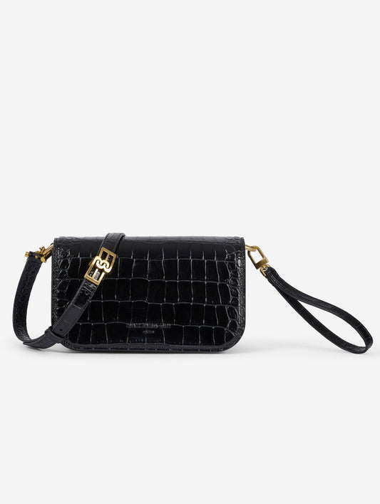 Petit sac "Like Me" gaufré noir