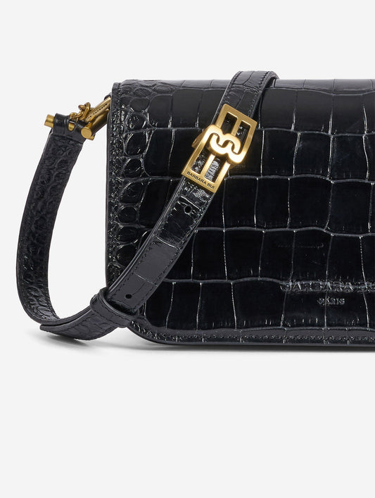 Petit sac "Like Me" gaufré noir