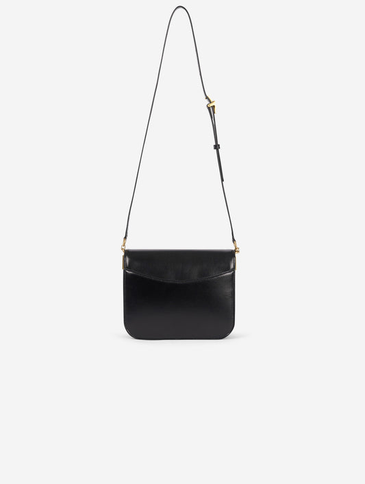 Sac "Touch Me" en cuir noir