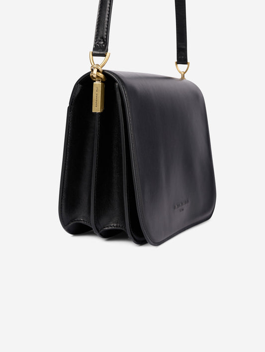 Sac "Touch Me" en cuir noir