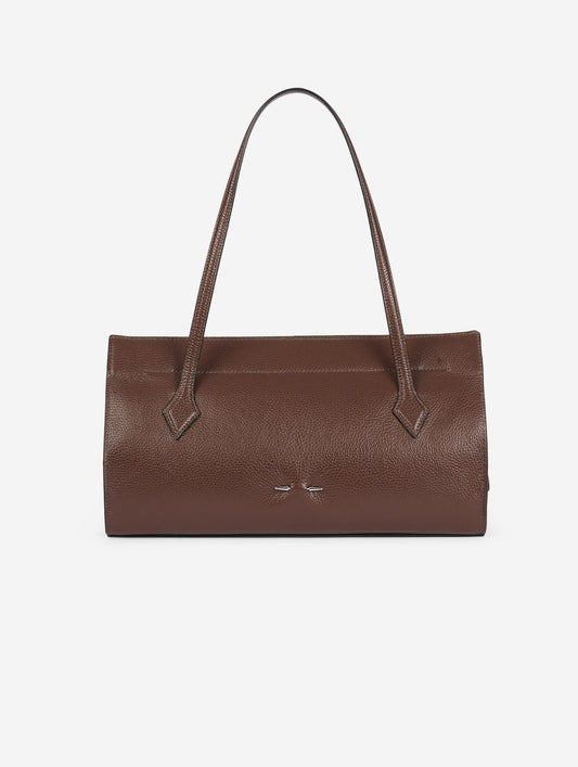"To B." bag in brown leather