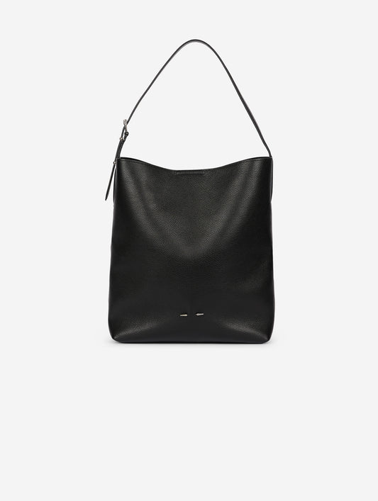 Sac big "B. Fore" en cuir noir