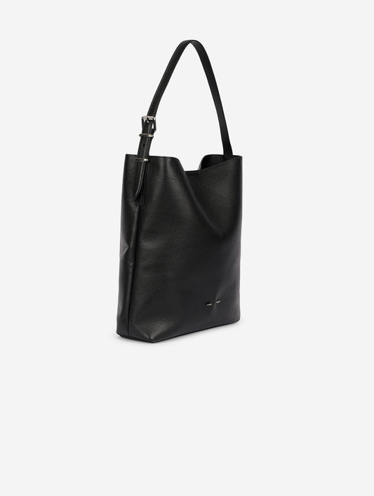 Sac big "B. Fore" en cuir noir