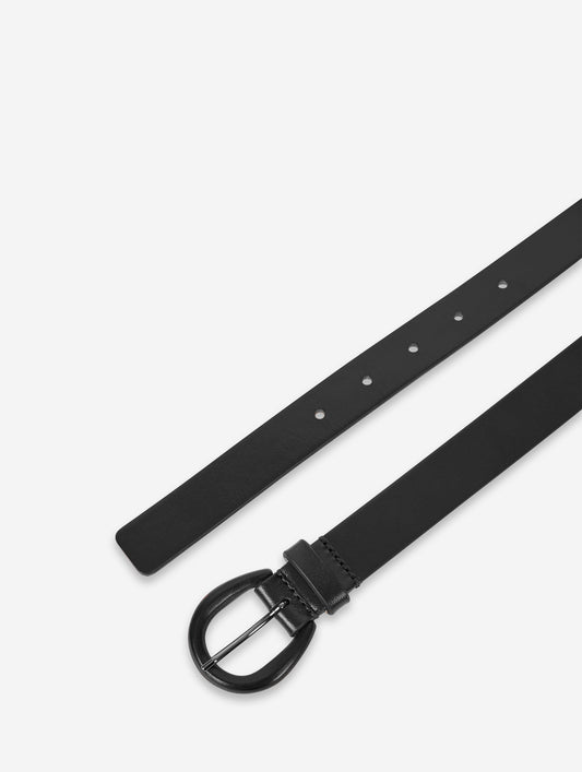 Ceinture en cuir noir