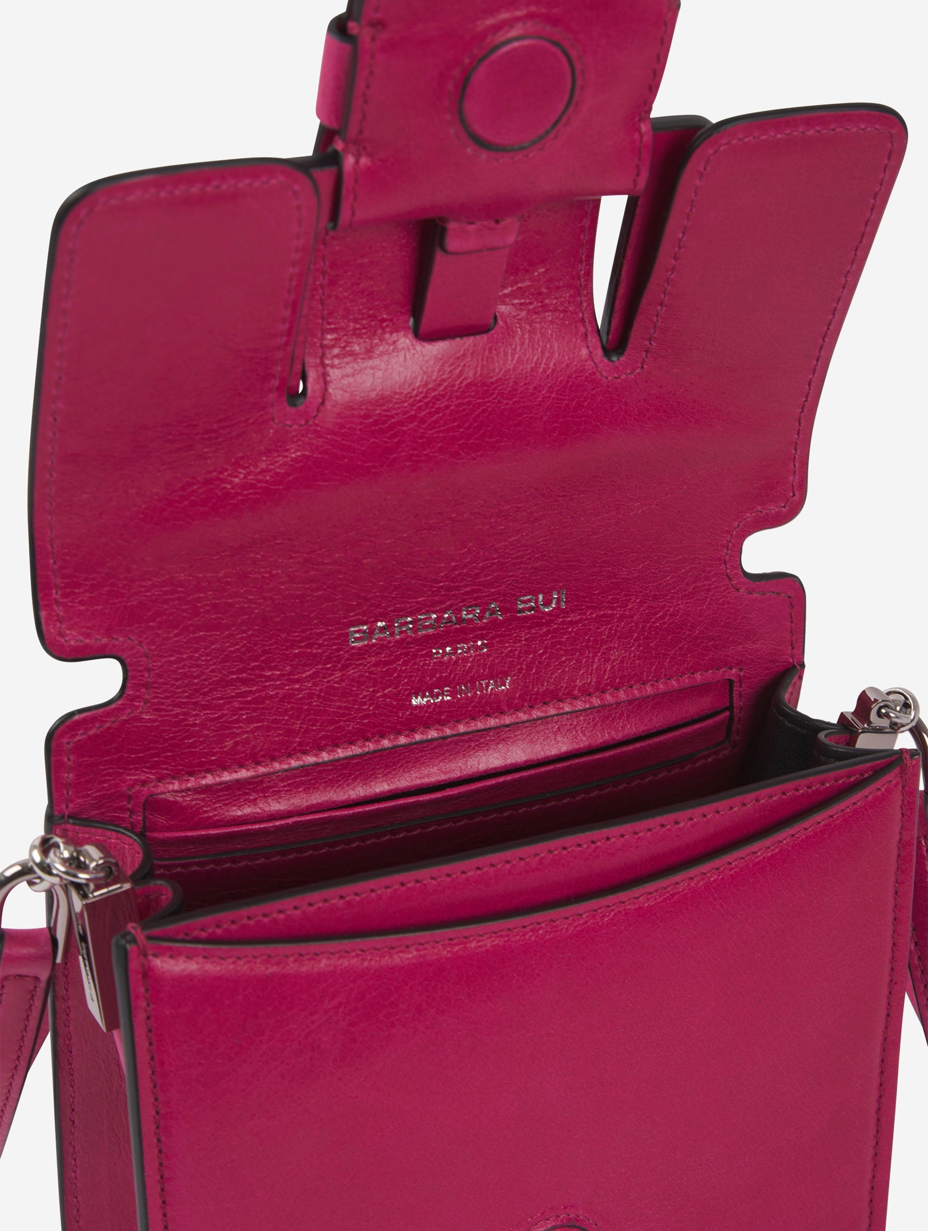 Fall in Love With Off-White Pink Binder Clip Bag