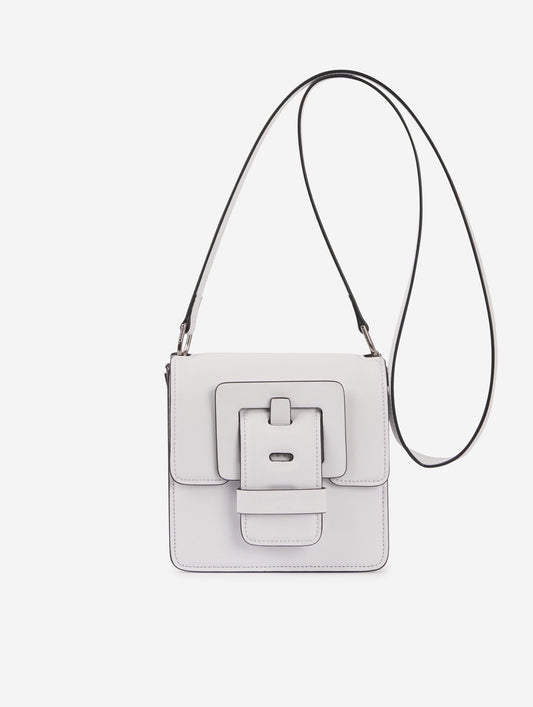 Small white leather Love Me bag  