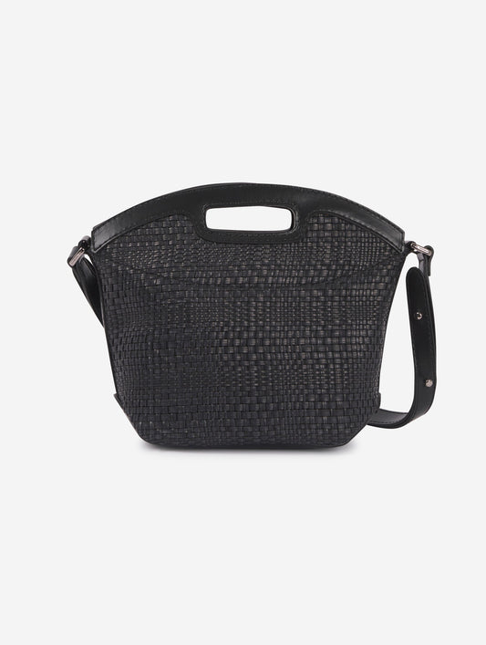 SAC SUNSET EN TRESSÉ NOIR