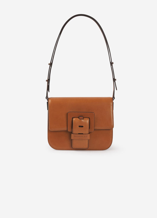Camel leather "Touch Me" bag